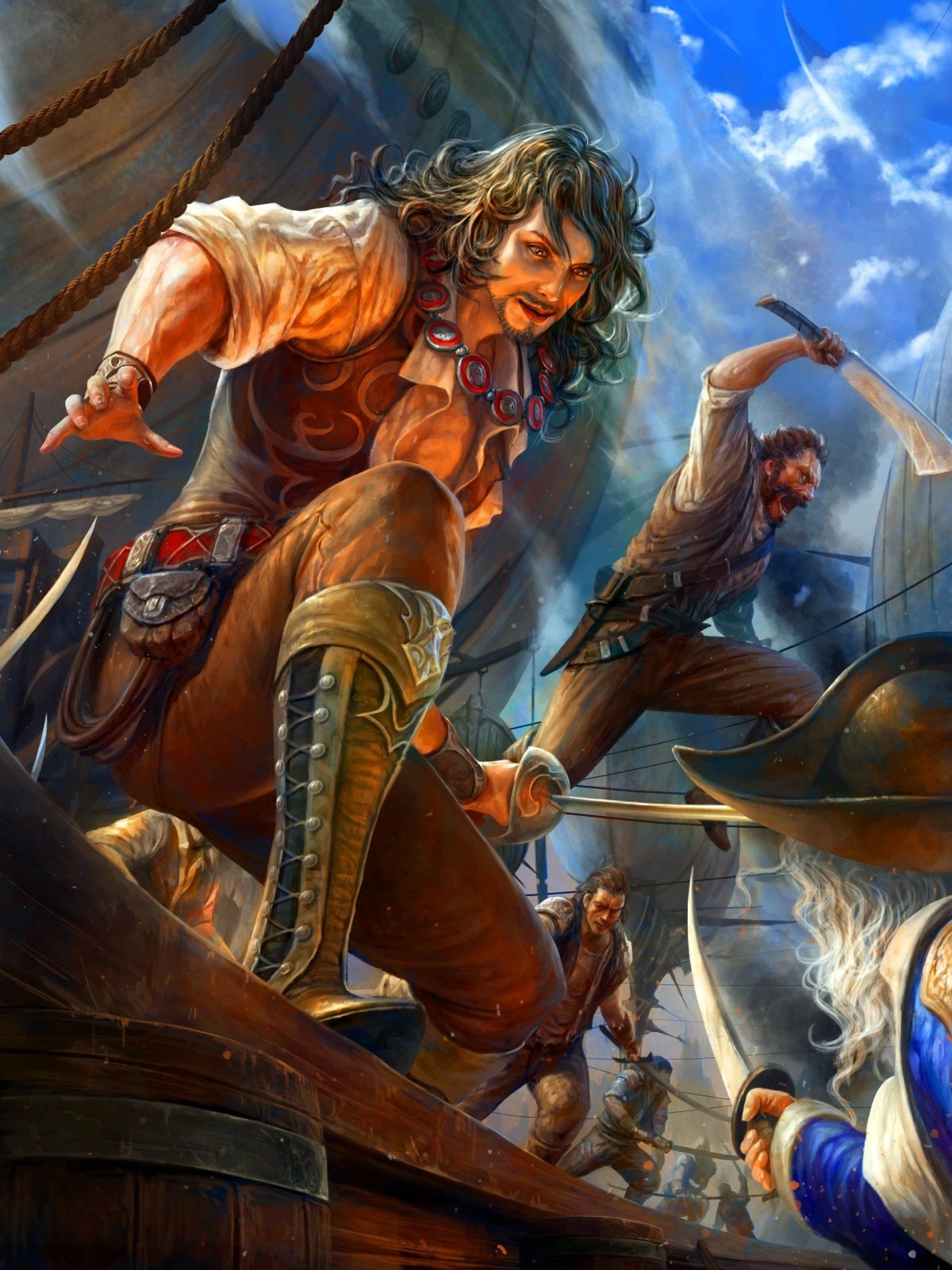 Сэм Беллами пират