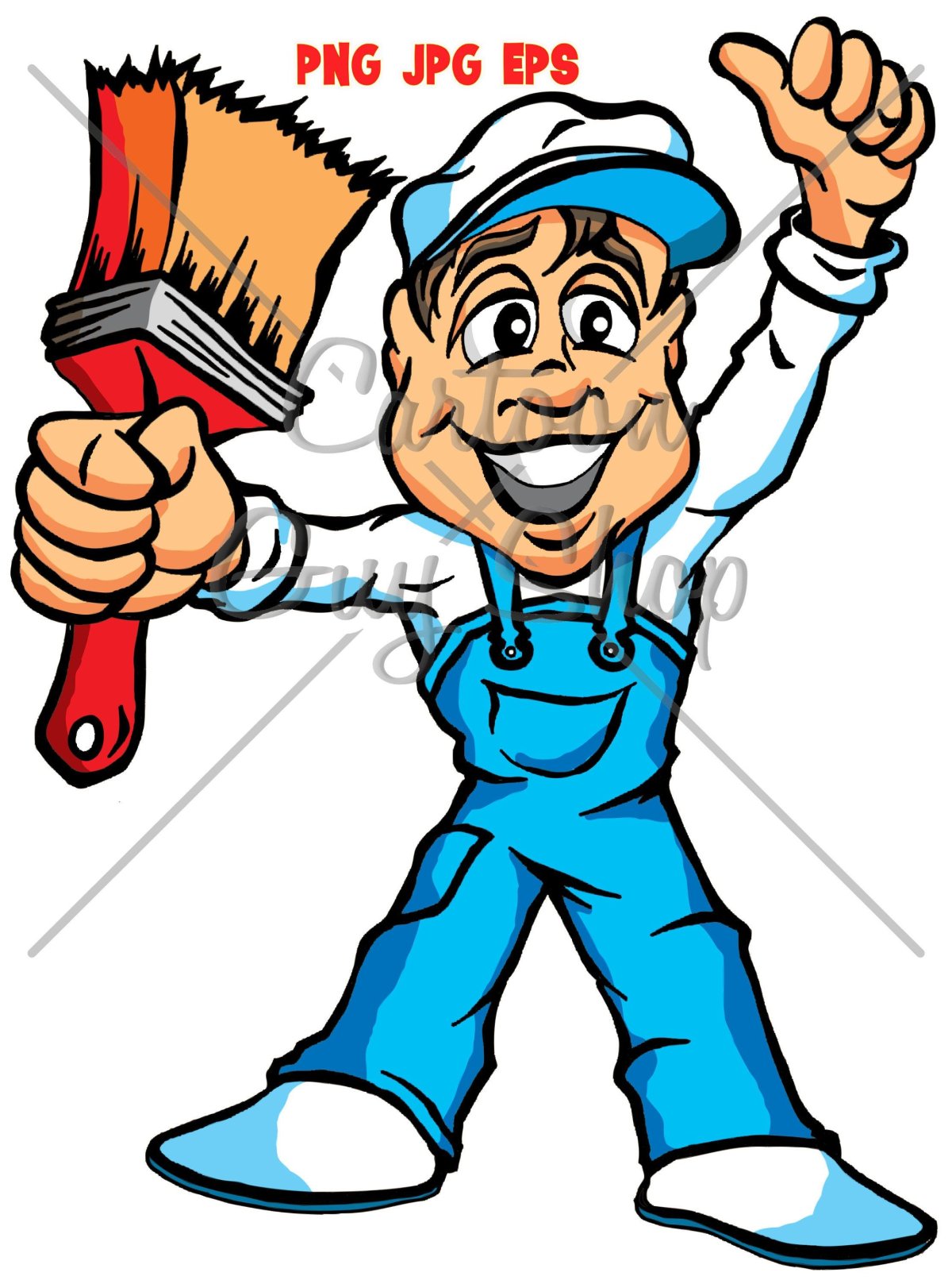 Женщина Строитель вектор