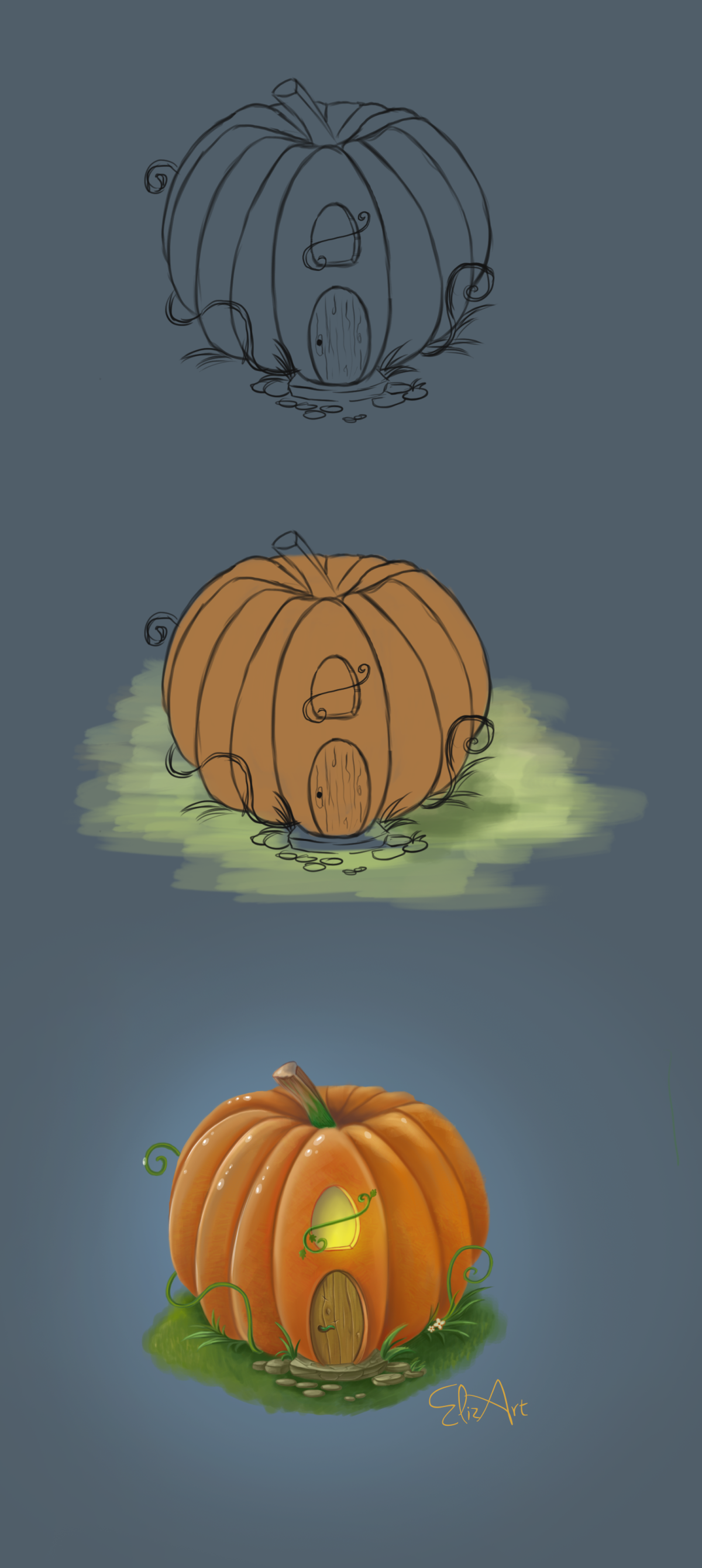 Хеллуинские фотоэстетиа