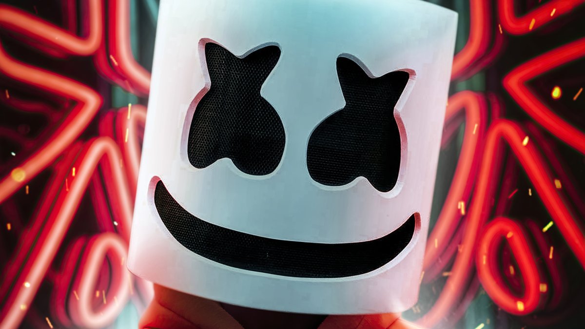 Кристофер Комсток Marshmello без маски