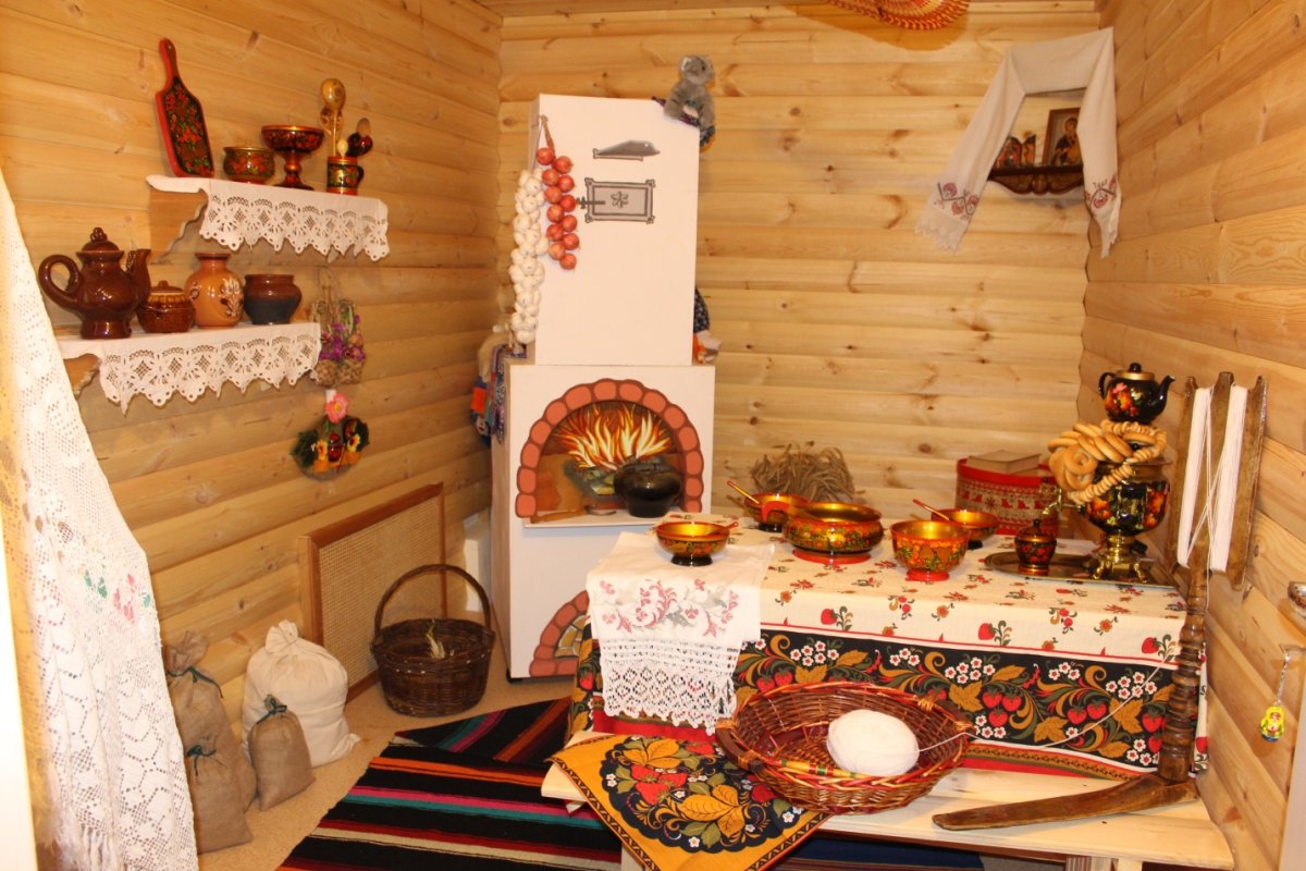 Русская печка для детей