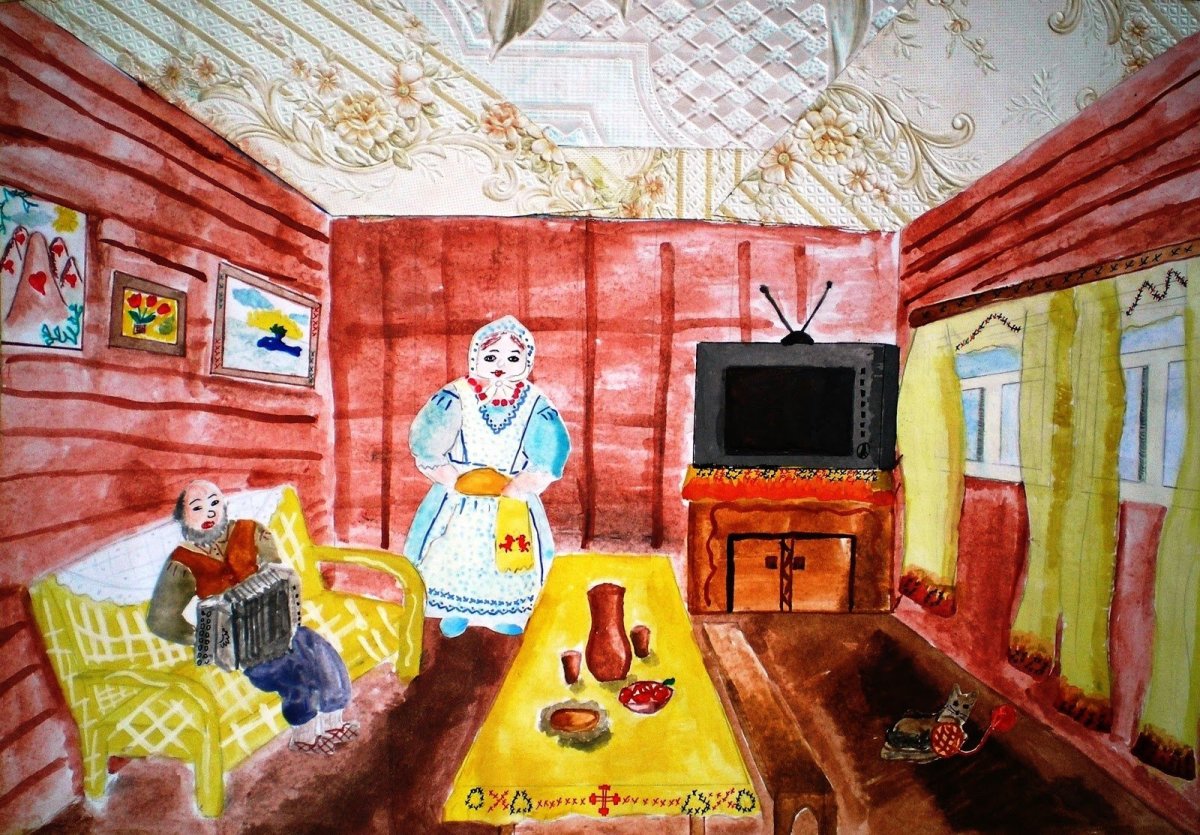 Игра на липучках Курочка Ряба