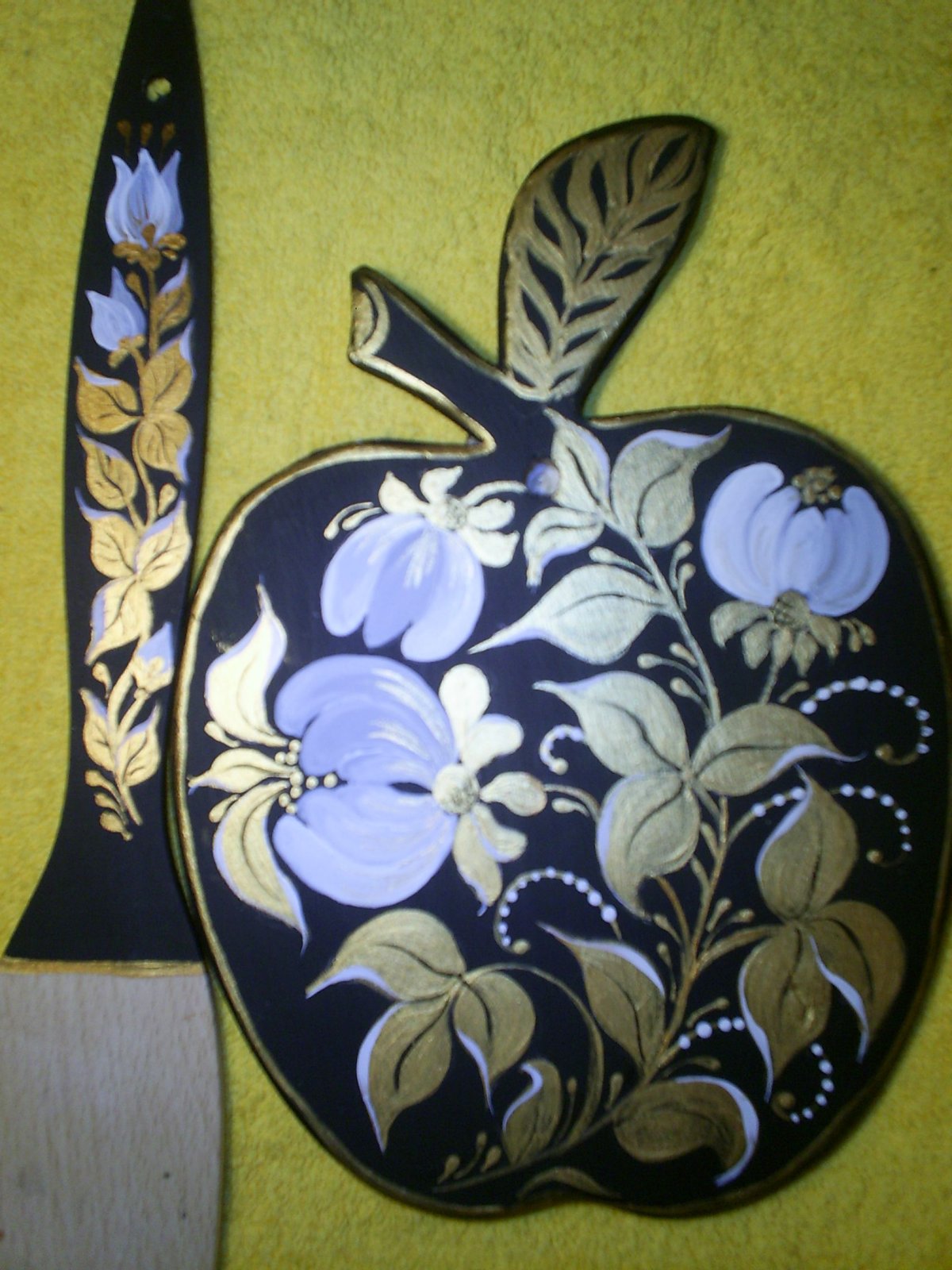 Петербургская роспись у Зинаиды Голубевой