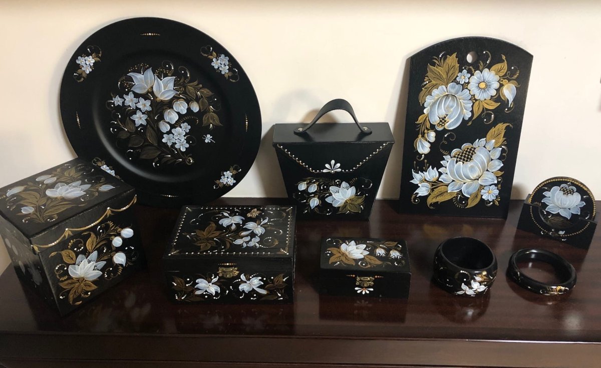 Зинаида Голубева роспись