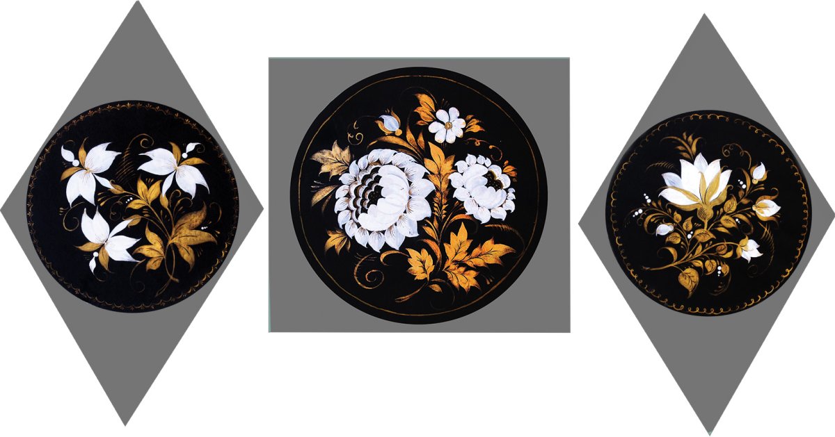 Петербургская роспись по дереву