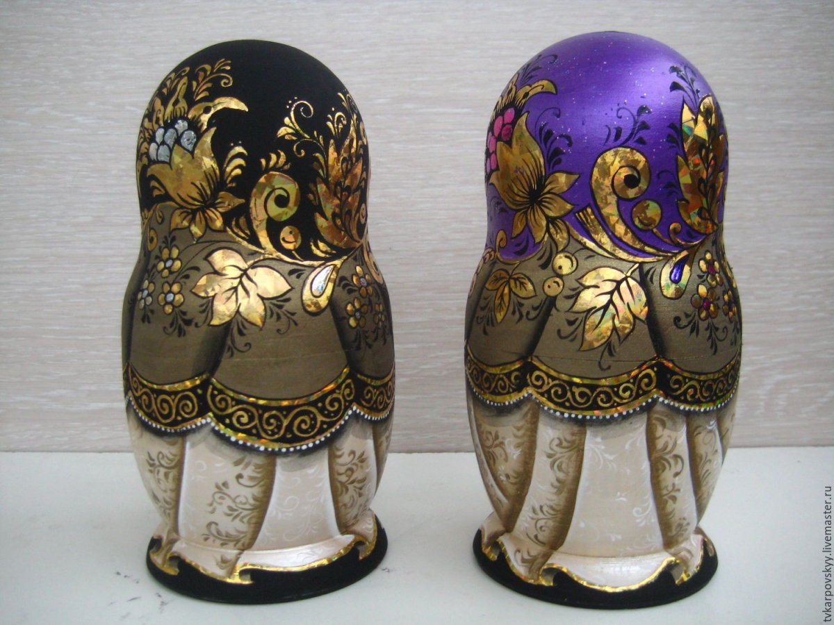 Народные росписи Петербургская