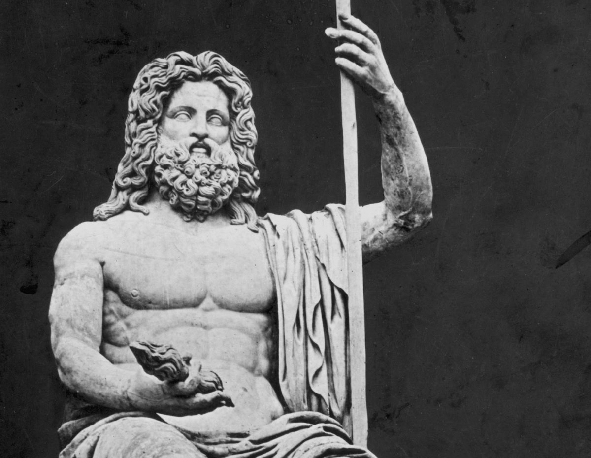 Зевс Бог арт