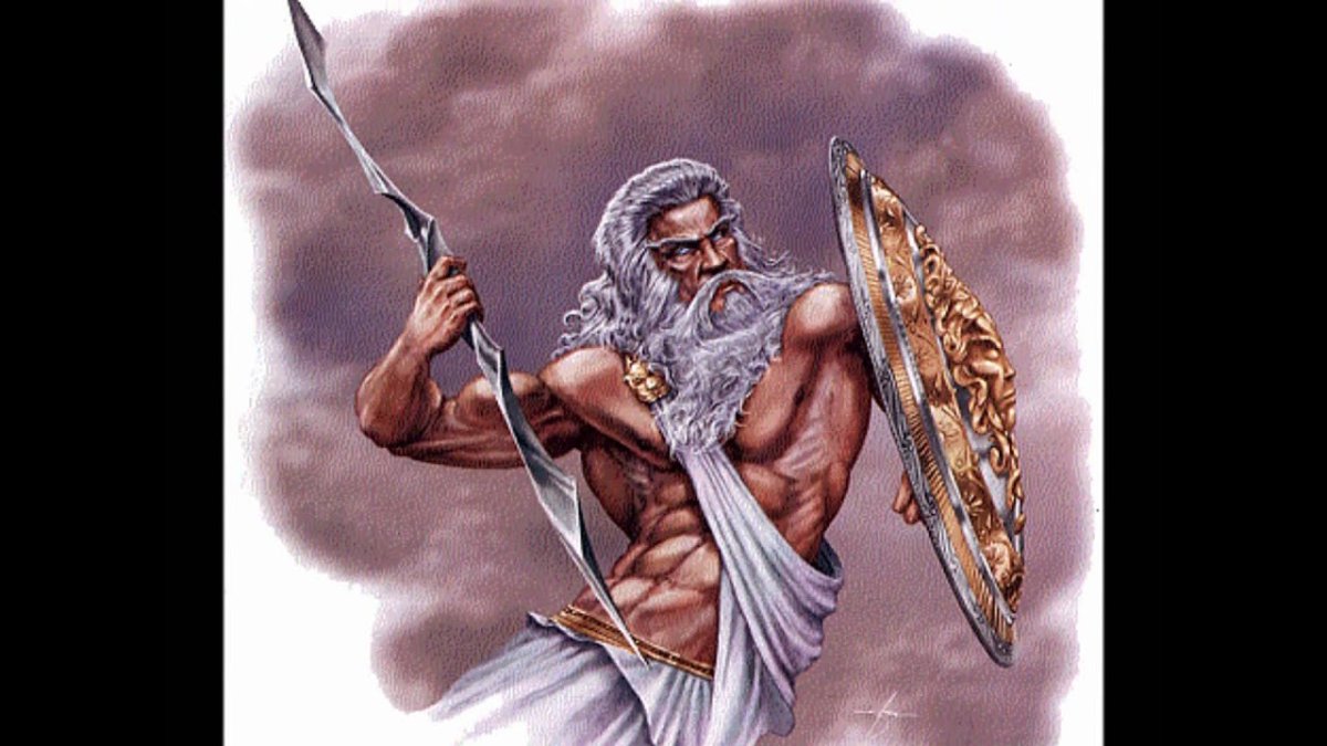 Зевс Бог древней Греции