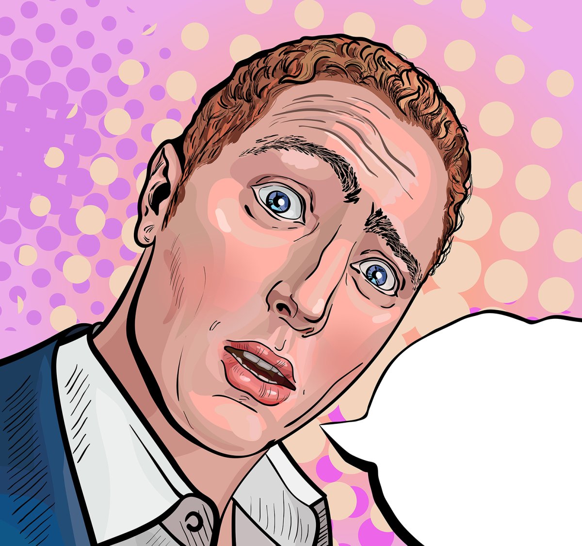 Девушка с удивлением табличкой