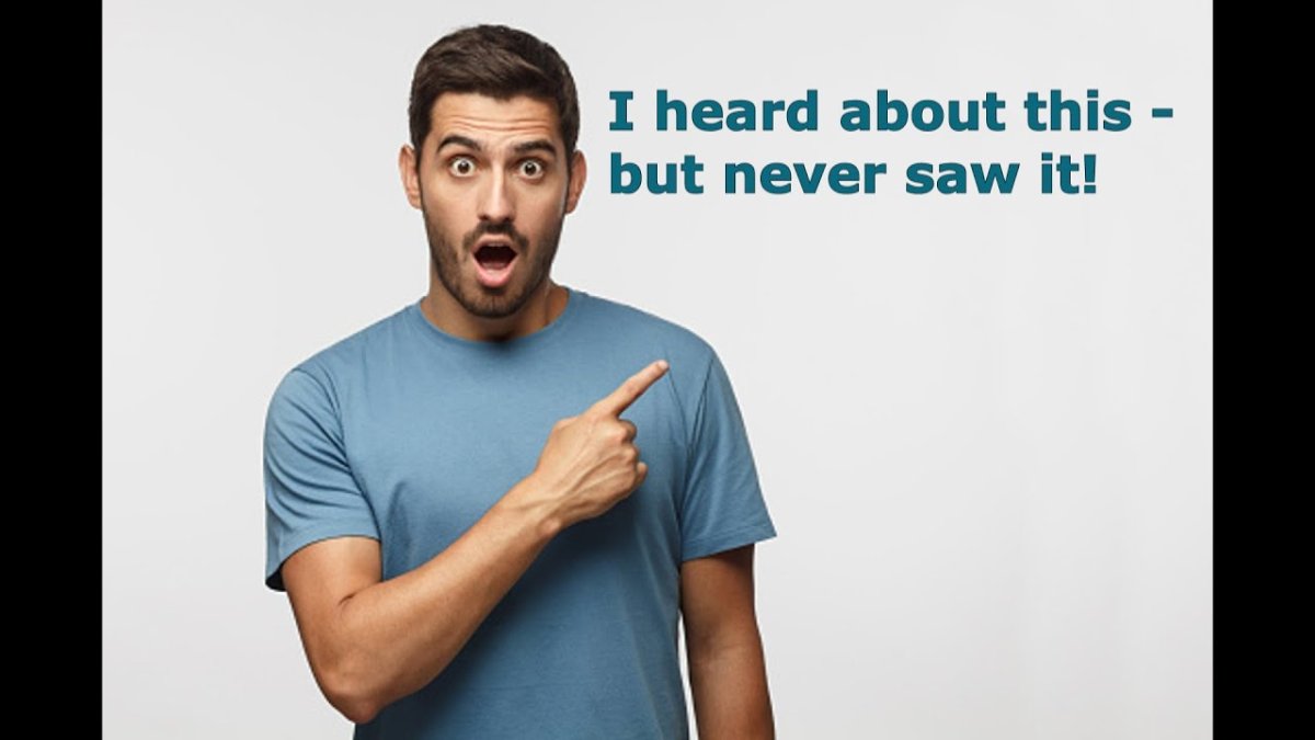 Удивленный человек