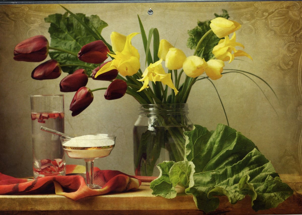 Елена Татульян цветочный натюрморт