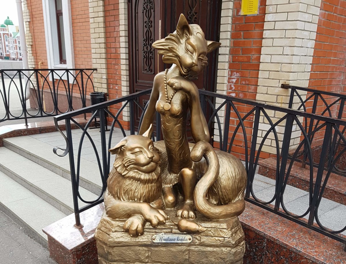 Йошкар-Ола Йошкин кот памятник