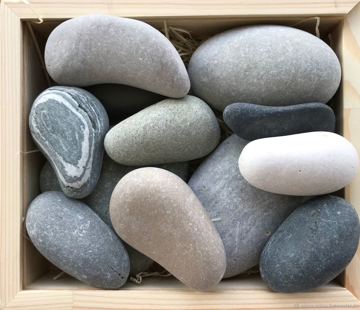 Камни морская галька