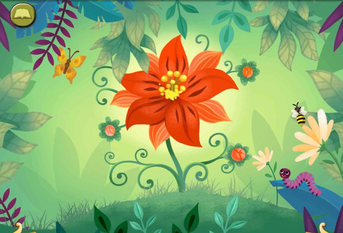 Сказочные цветы для детей