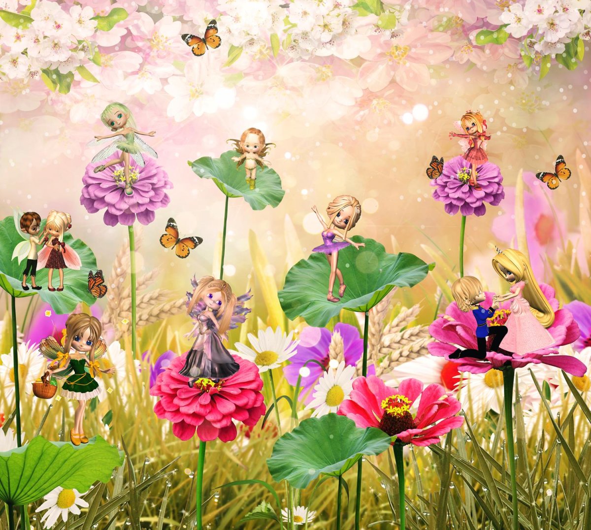 Цветы фэнтези