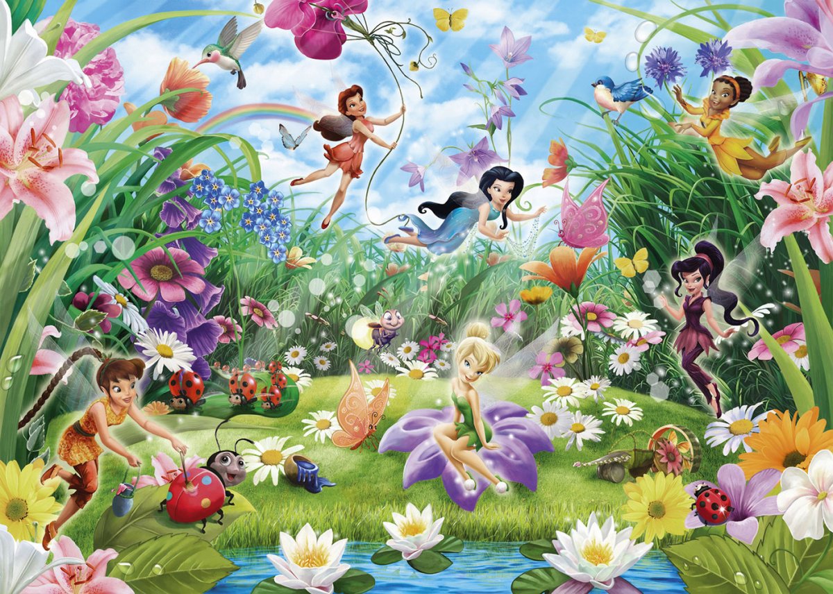 Волшебный цветок на прозрачном фоне