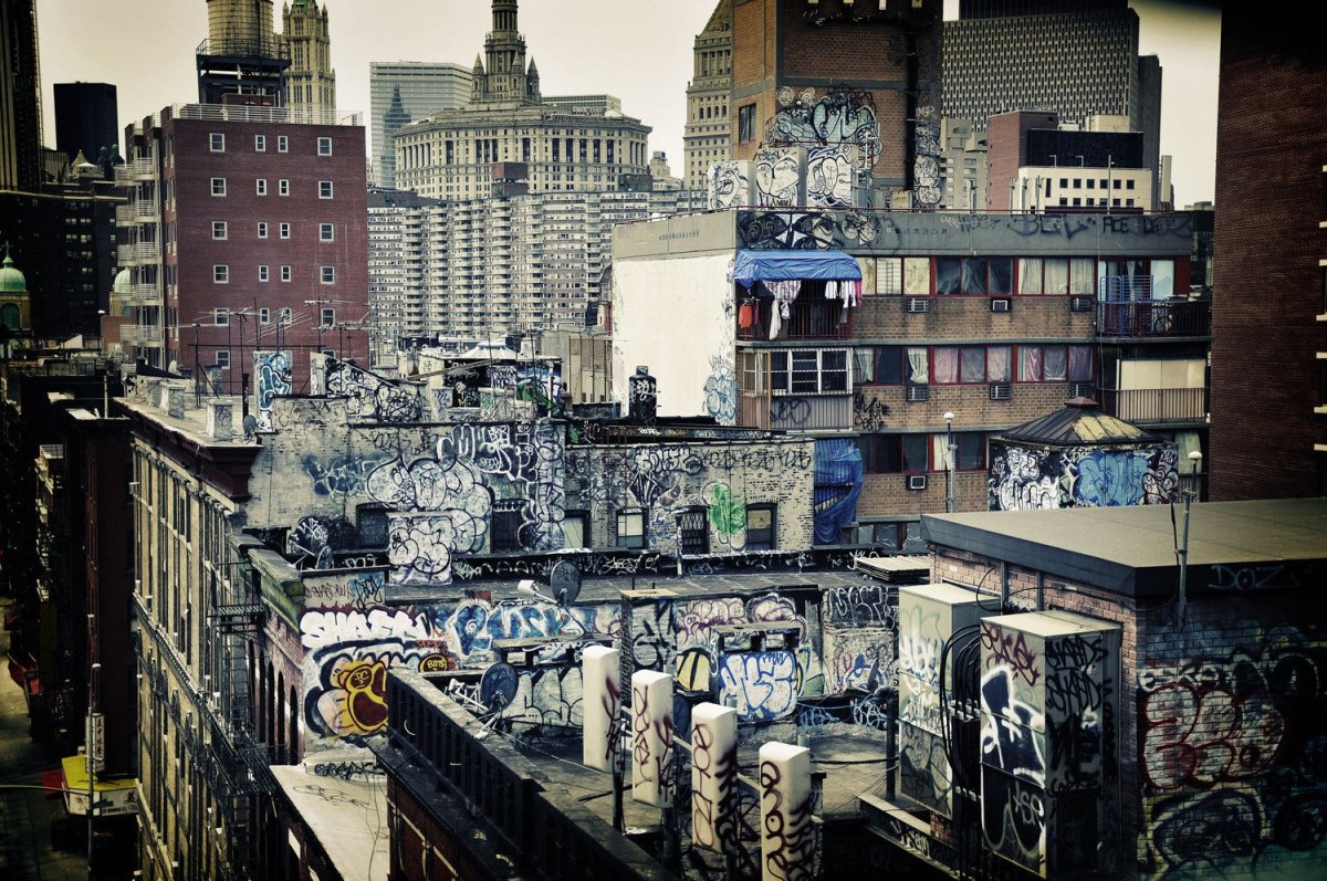 Улицы Нью Йорка гетто