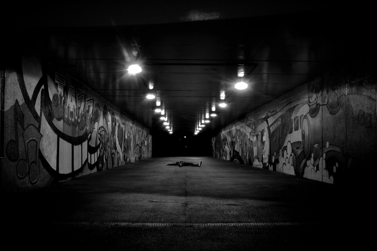 Обложка в стиле андеграунд