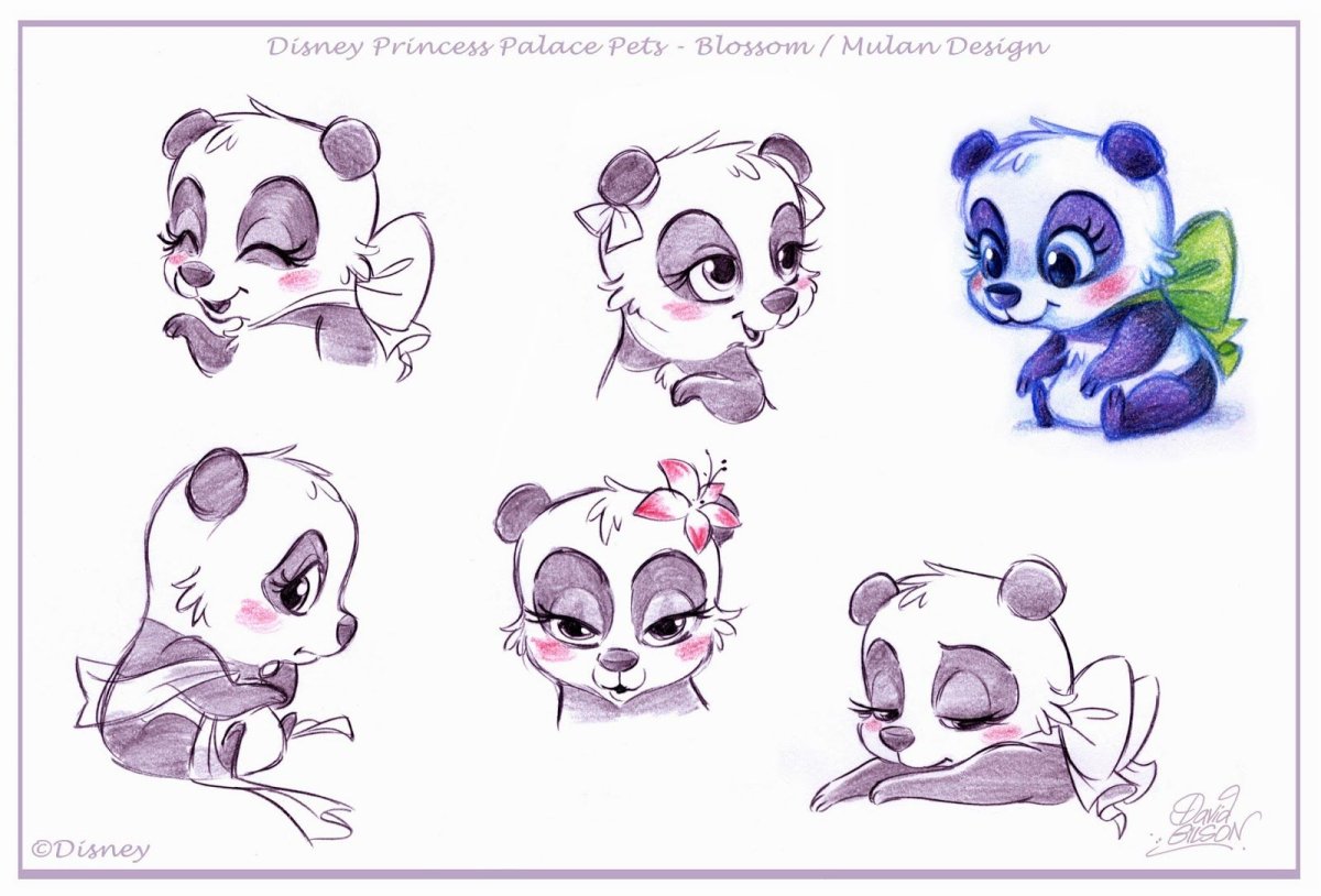 Скетчи персонажей Дисней Эльза