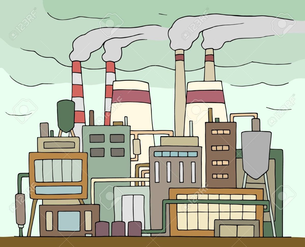 Нарисовать завод