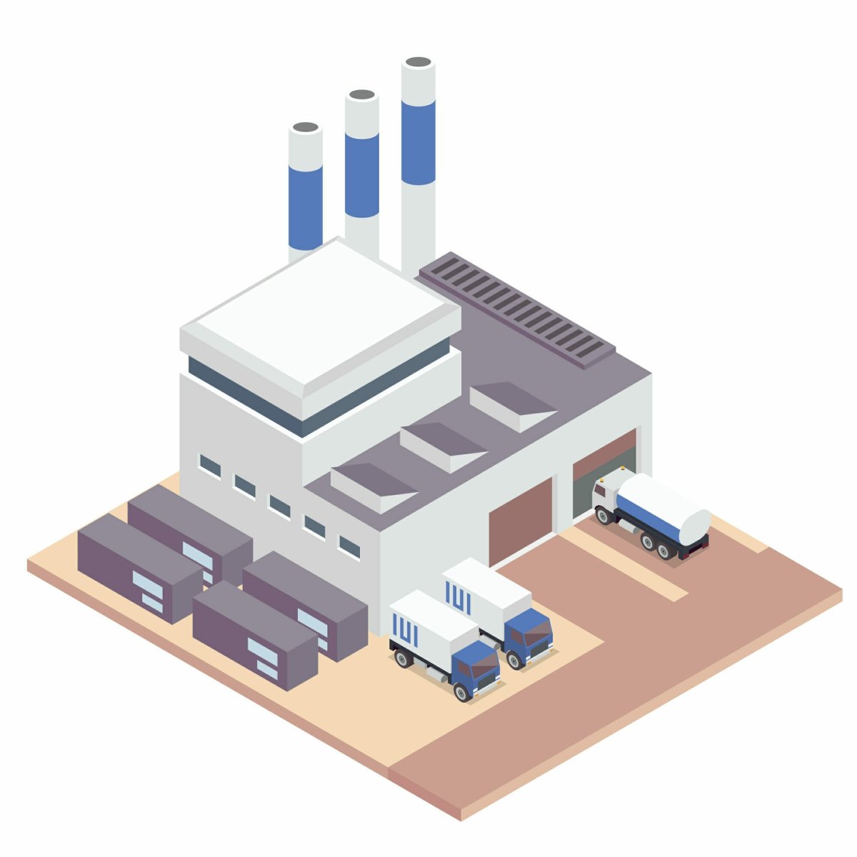 Завод рисунок