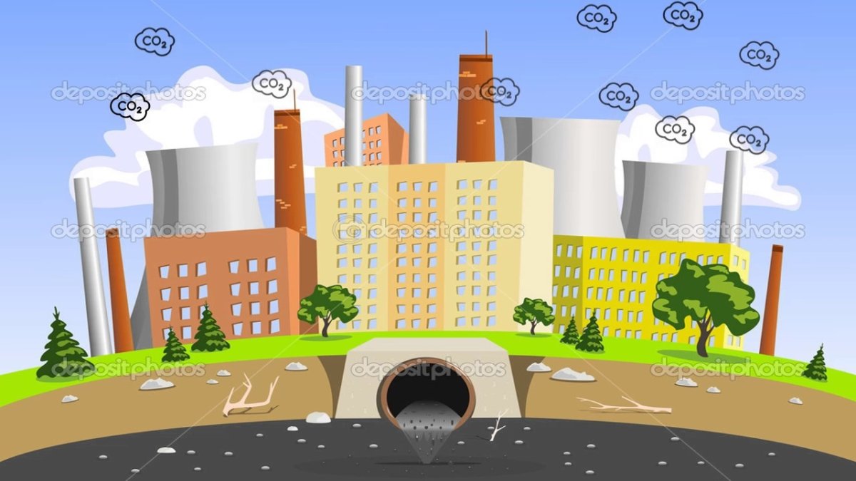 Здание фабрики вектор