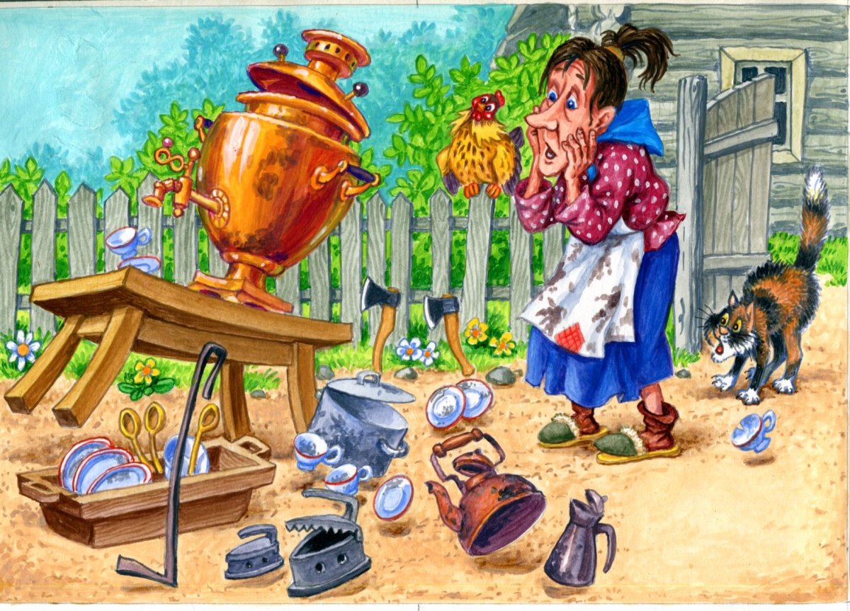 Федора из сказки Федорино горе