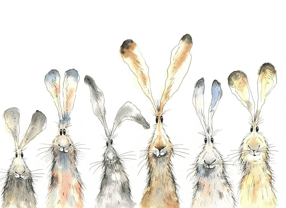 Стадо зайчиков