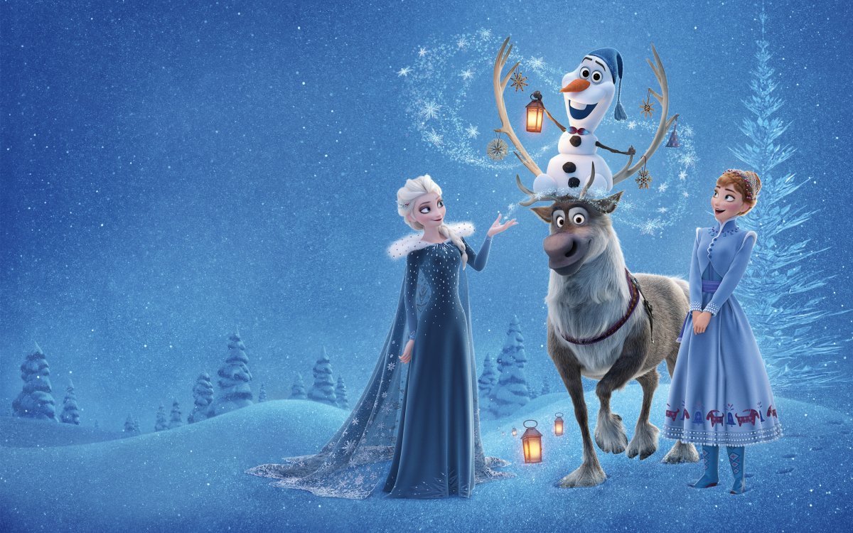 Snowman Elsa and Anna