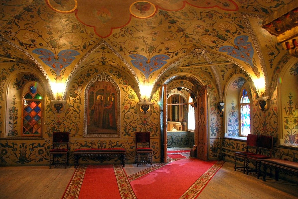 Дворец Алексея Михайловича в Коломенском Тронный зал