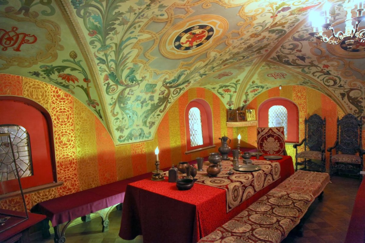 Дворец царя Алексея Михайловича изнутри