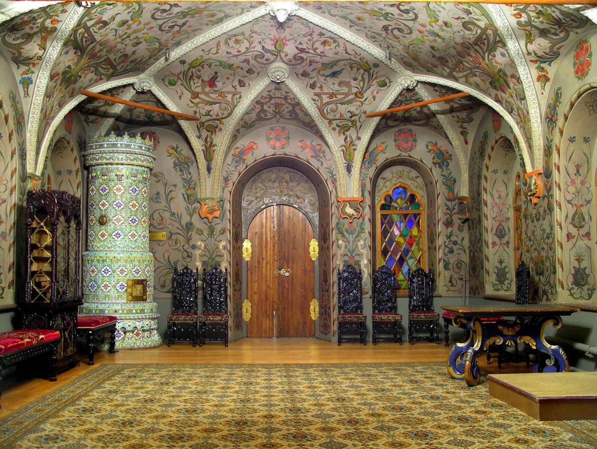 Теремной дворец Московского Кремля 17 век