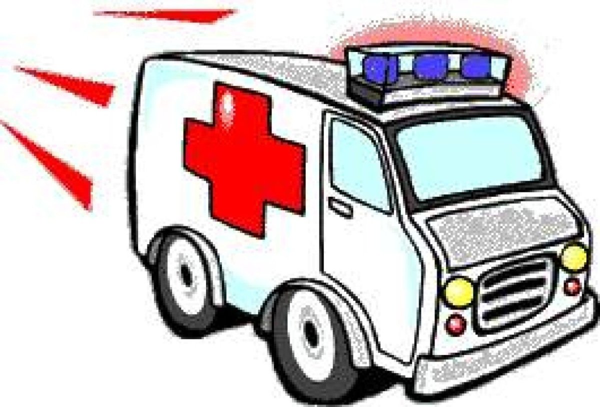 Машина скорой на прозрачном фоне