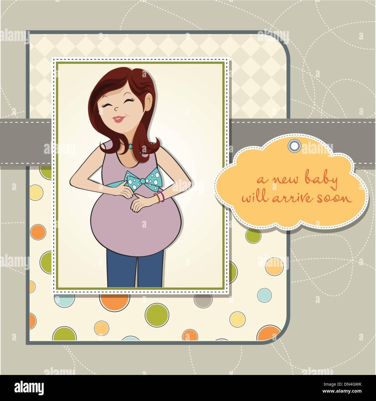 Открытку беременной жене