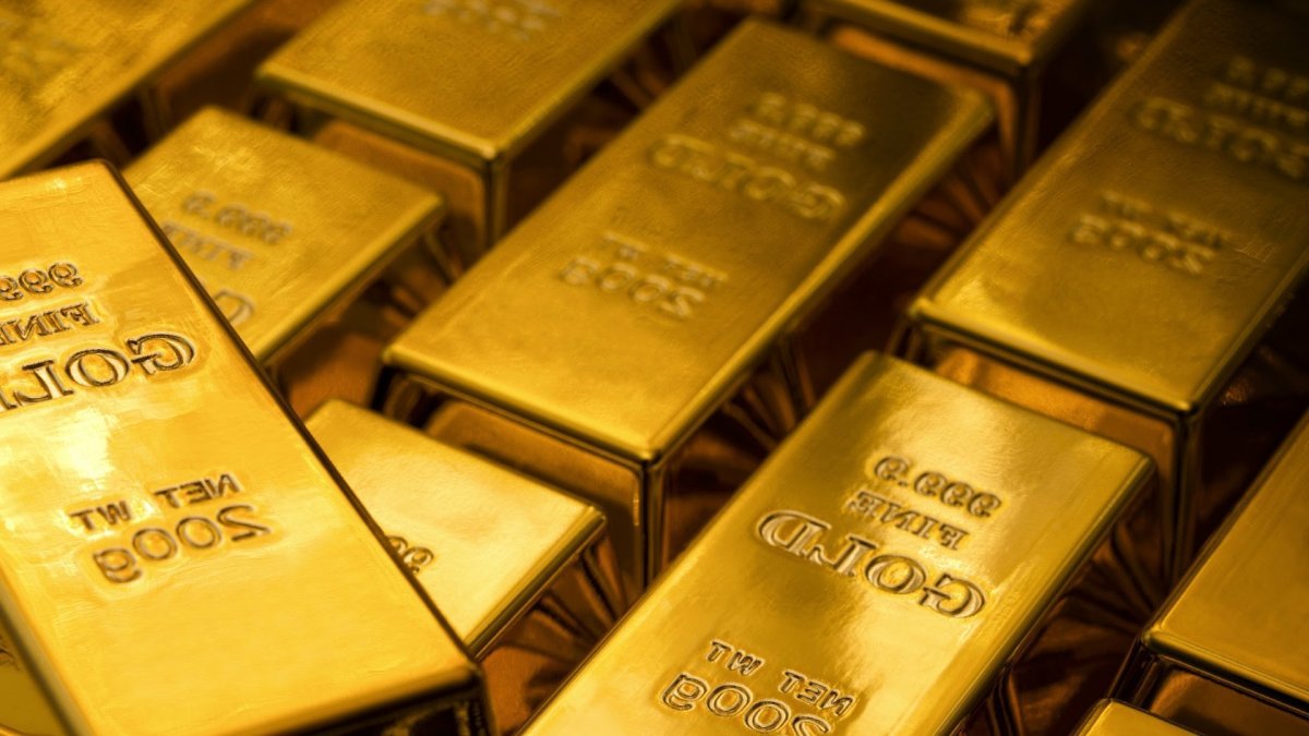 Золотой слиток роза