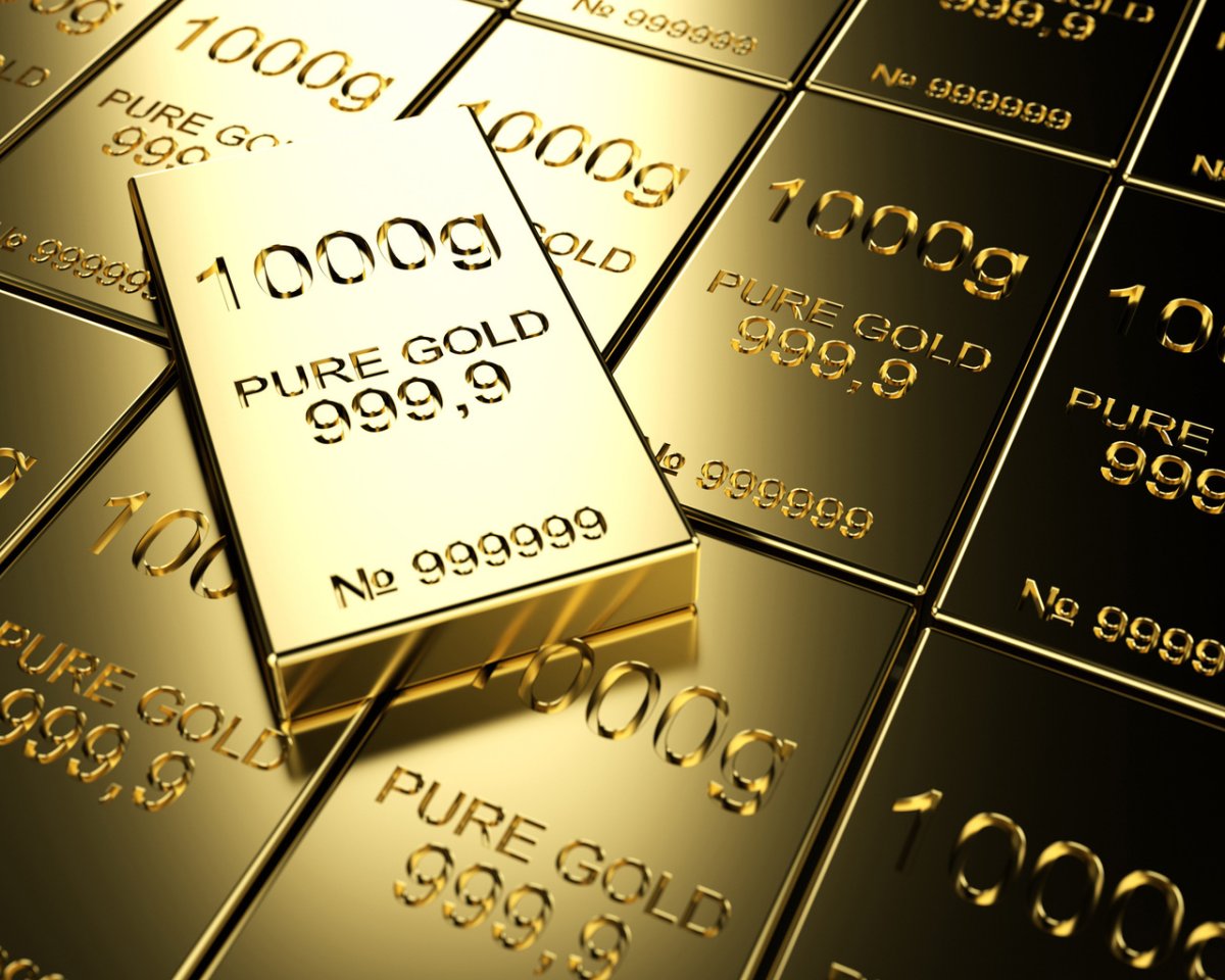 Настоящий слиток золота