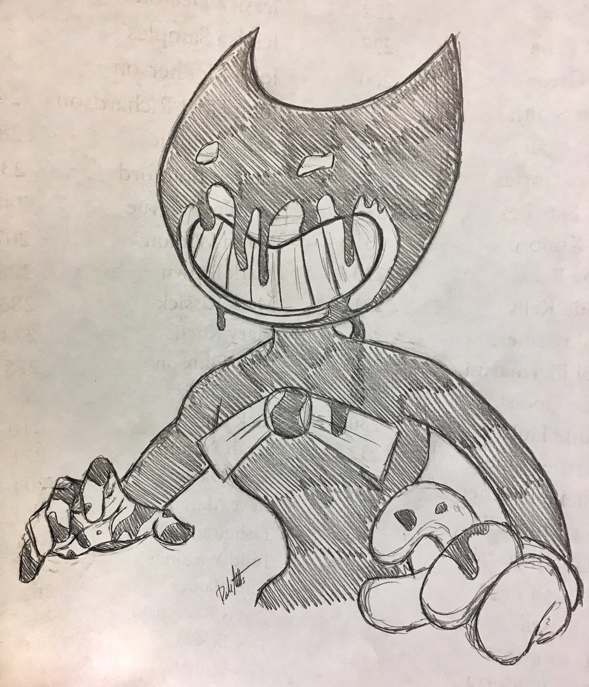 БЕНДИ для срисовки карандашом