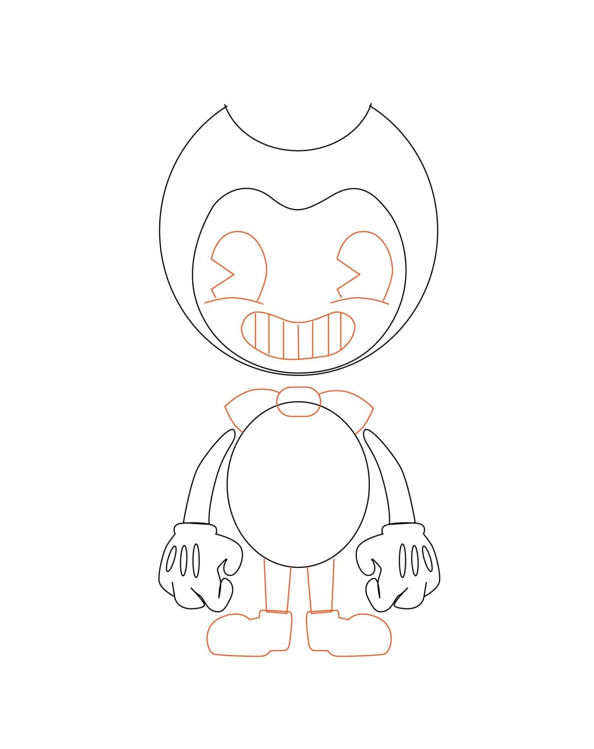 Нарисовать БЕНДИ