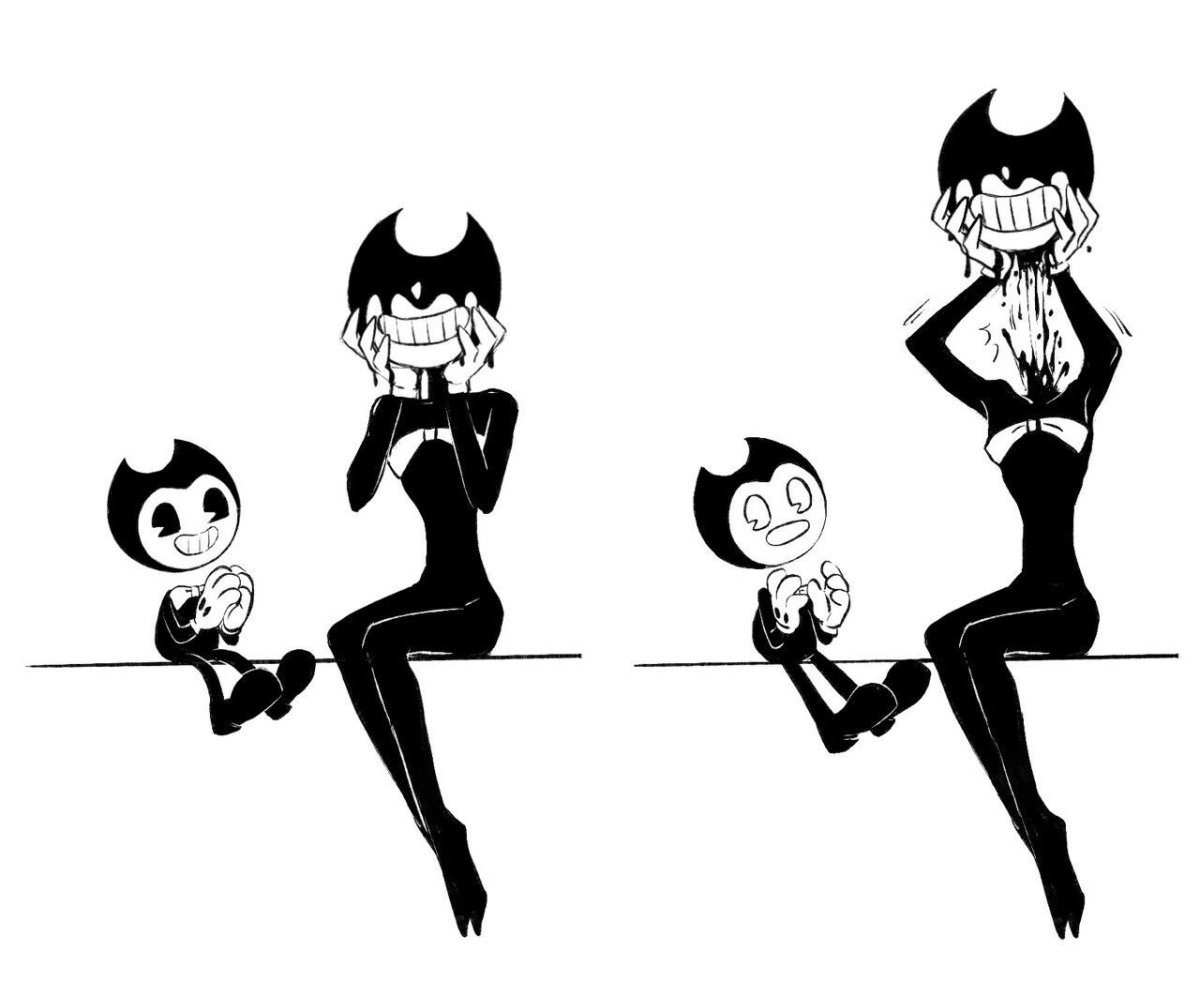 БЕНДИ демон и Генри комиксы