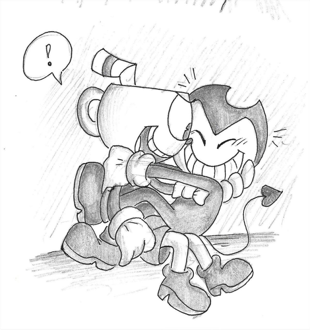 Капхед рисунки для срисовки