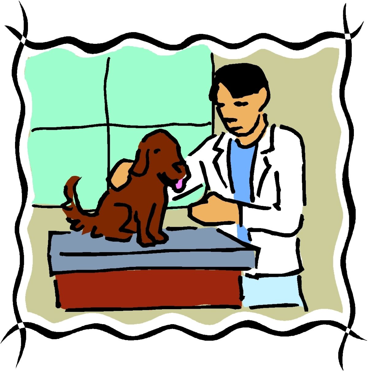 Ветеринар иллюстрация