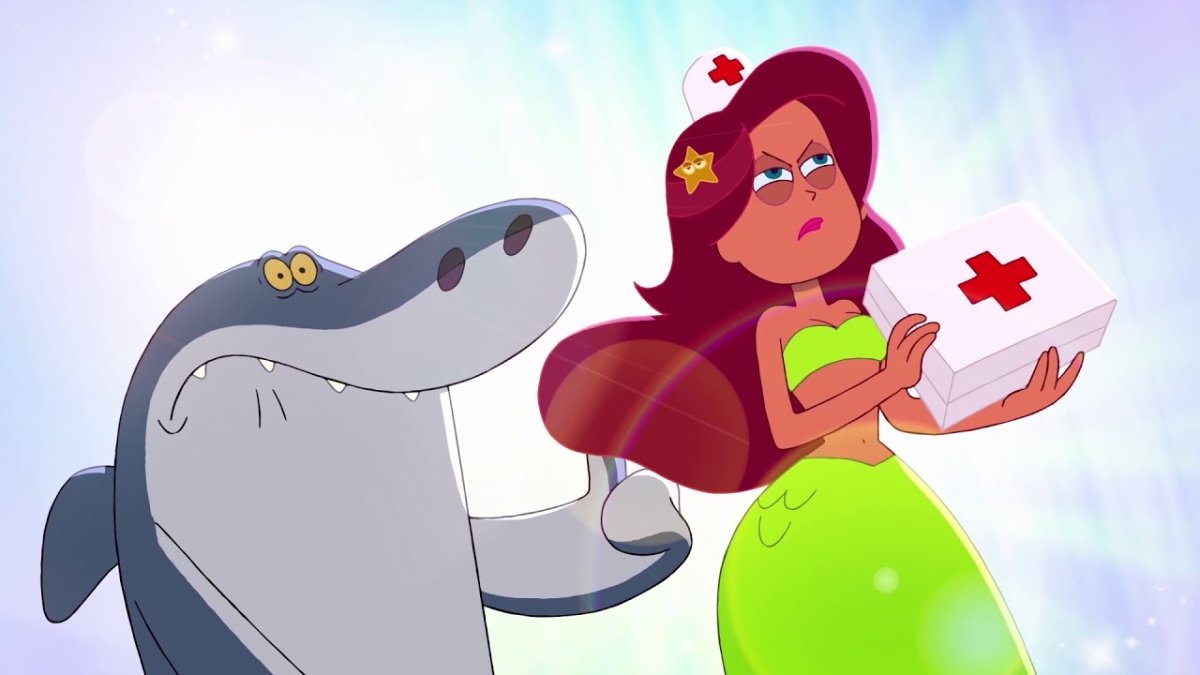 Русалочка Марина зиг и Шарко