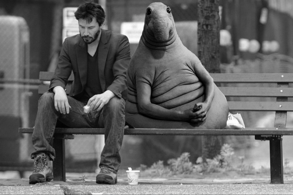 Ждун и Киану Ривз