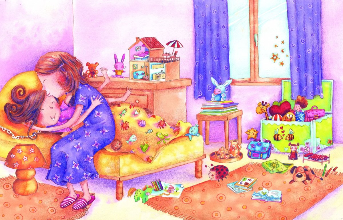 Добрые солнечные иллюстрации