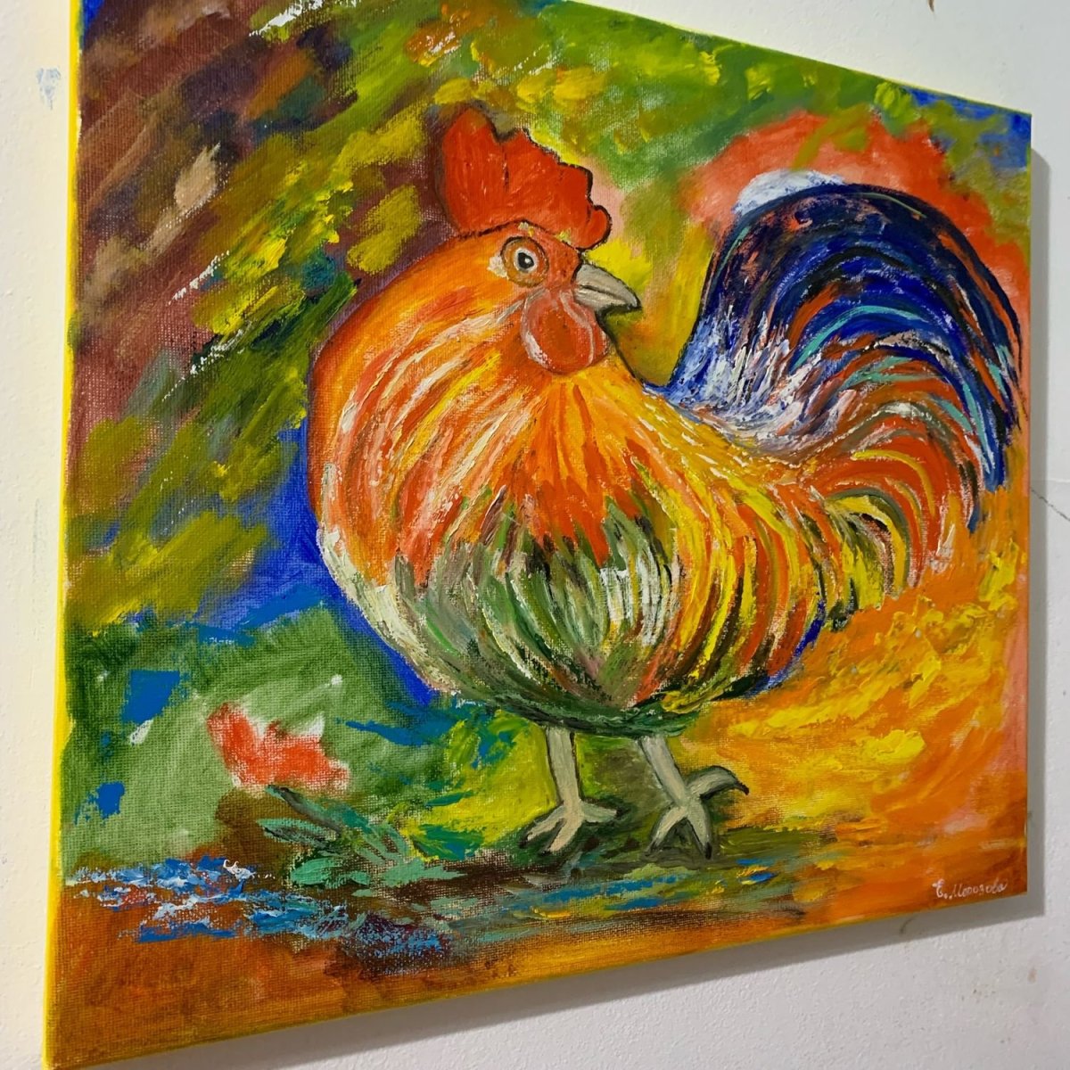 Петух золотой гребешок