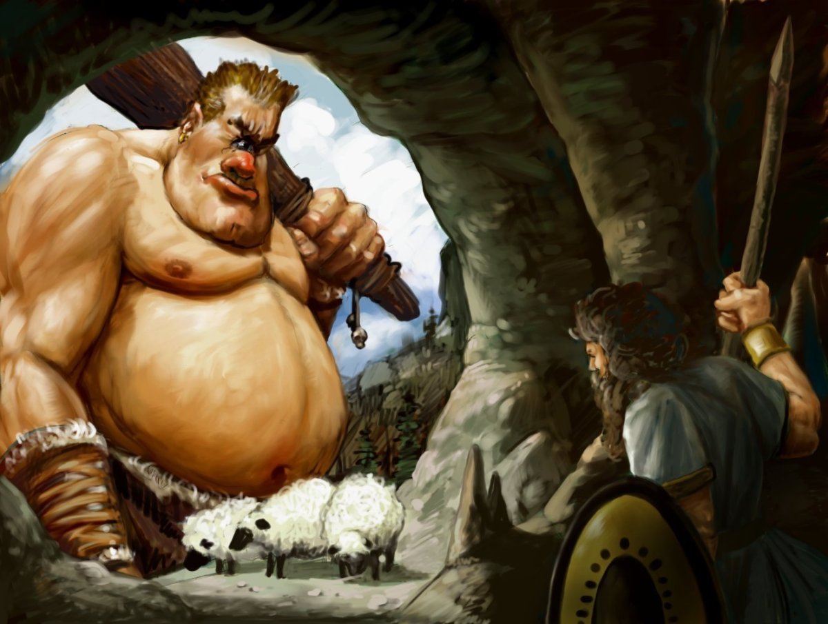 Циклоп злой великан