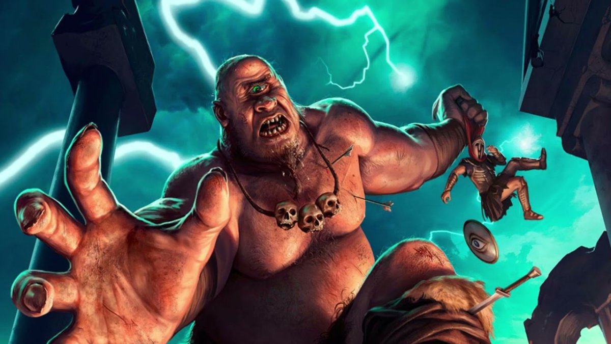 Циклоп раскраска для детей