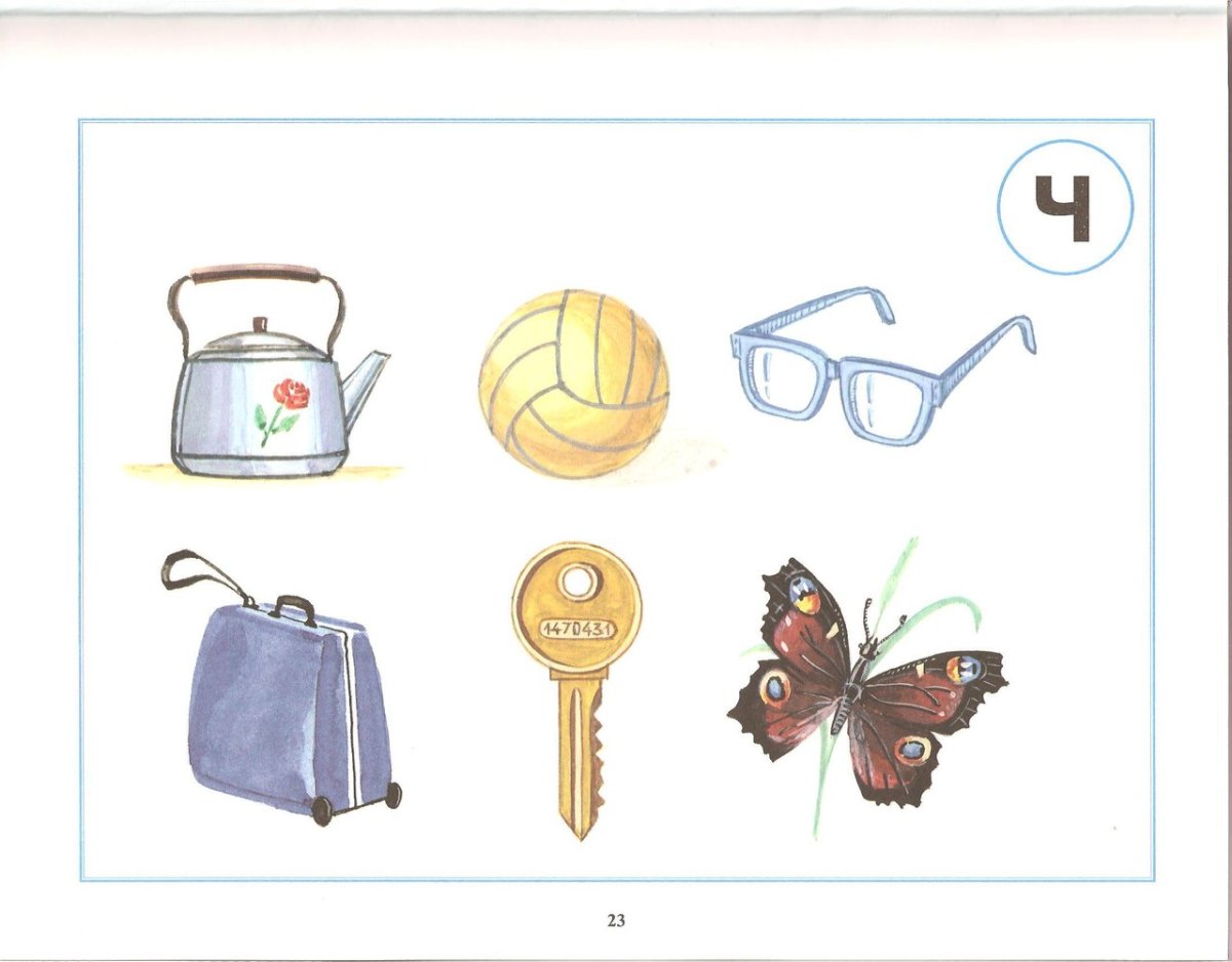 Стимульный материал для обследования звукопроизношения у детей