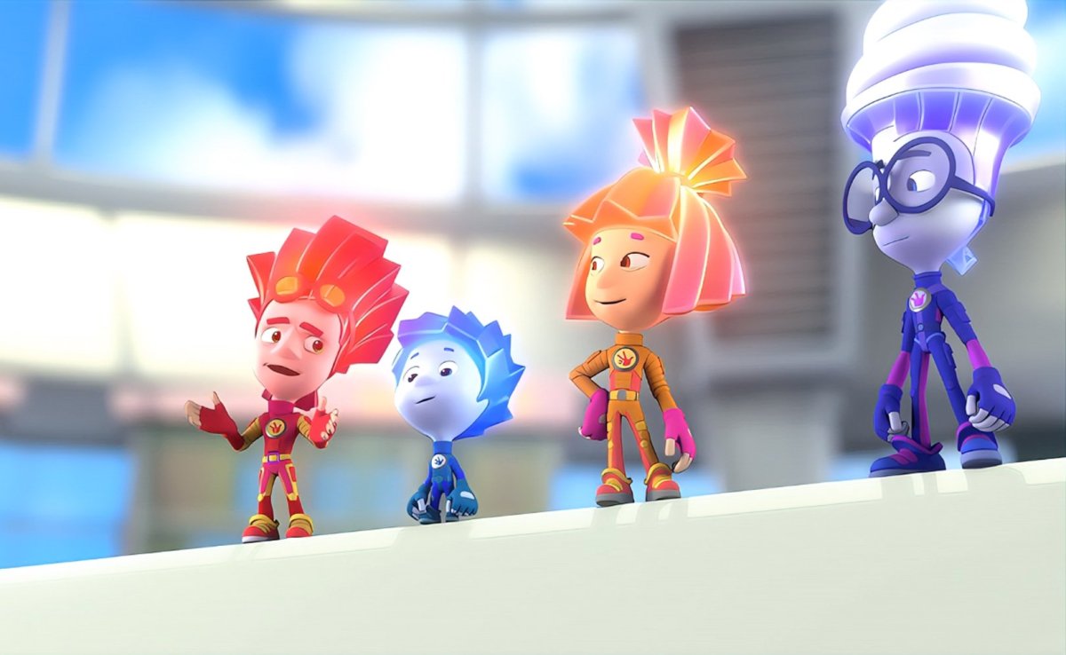 Фон с Фиксиками