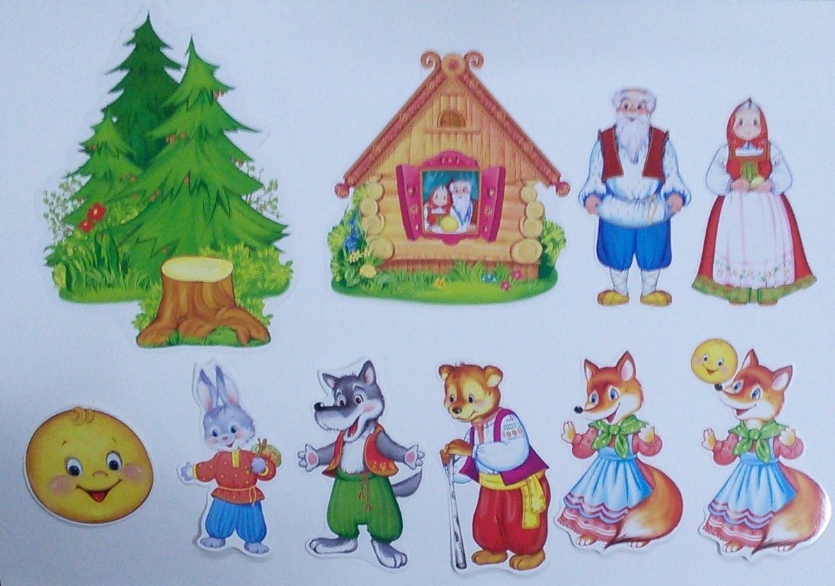 Заюшкина избушка Теремок герои